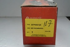 Allmakes Mintex Land Range Rover SFP000120 L322 Rear Brake Pad Set