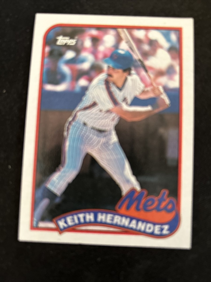 1989 Topps Baseball Card #480 Keith Hernandez New York Mets