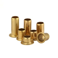 M0.9 M1.3 M1.5-M6 Copper Eye Buckle Rivet Hollow Copper Rivet Through Hole