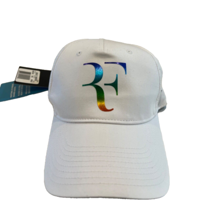NIKE RFフェデラー直筆サイン入りCAP(白/緑) クレディ・スイス提供品 NEW! 2016 Nike Men's 