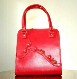 sac rouge luxe