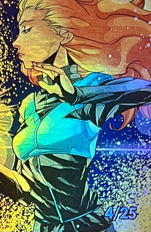 Foil /25 • Cómic Taylor Swift Female Force • X-MEN 130 • Homenaje DAZZLER Foto 2 de 4