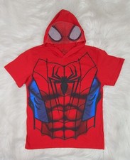 SPIDERMAN YOUTH SHIRT HOODIE M 10/12