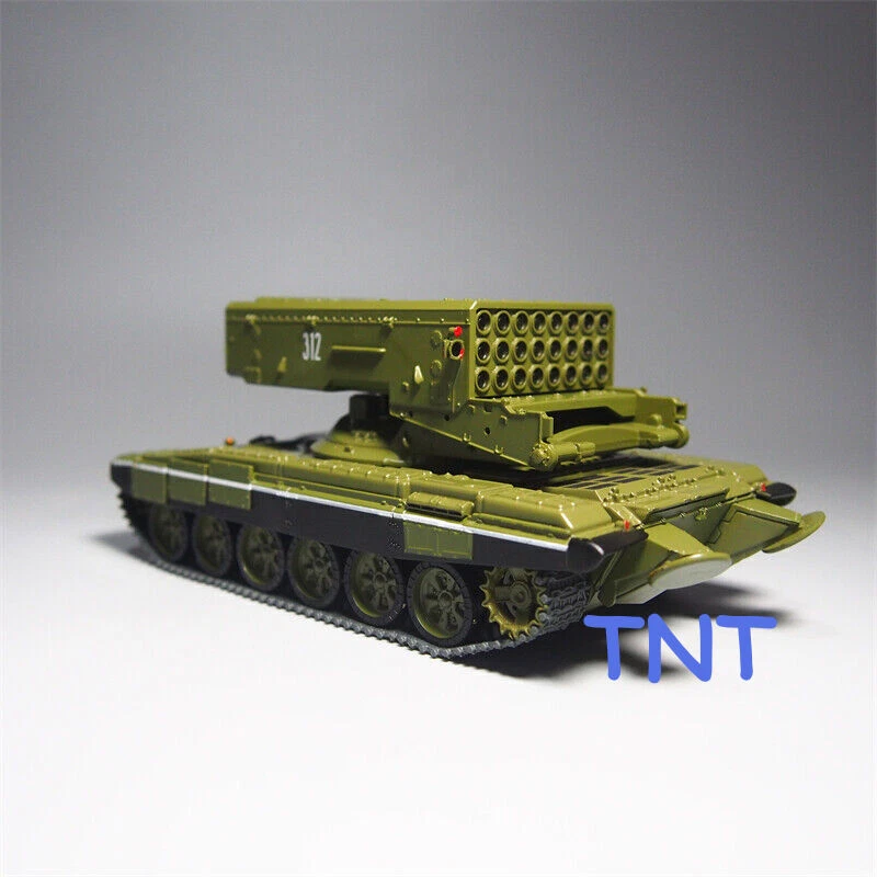 1/43 Russian Army TOC-1A Spitfire Tank Alloy Finished Military Model Toys - Image 2 of 4