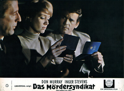 DAS MÖRDERSYNDIKAT * AUSHANGFOTO #15 German L C ´68 DON MURRAY, WEAVER, STEVENS