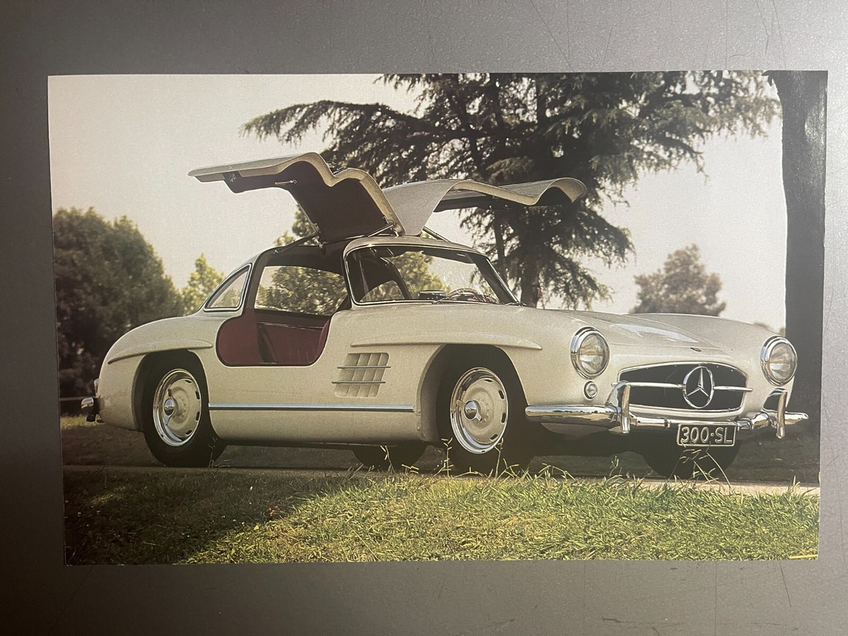 1954 Mercedes Benz 300 SL Gullwing Coupe Picture, Print