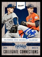 Phil Bickford / Thomas Eshelman signed auto 2015 Panini Contenders #11 card