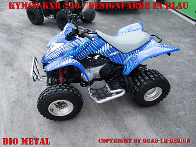 AMR RACING DEKOR GRAPHIC KIT ATV KYMCO KXR 250 / MONGOOSE 250 BIO METAL B