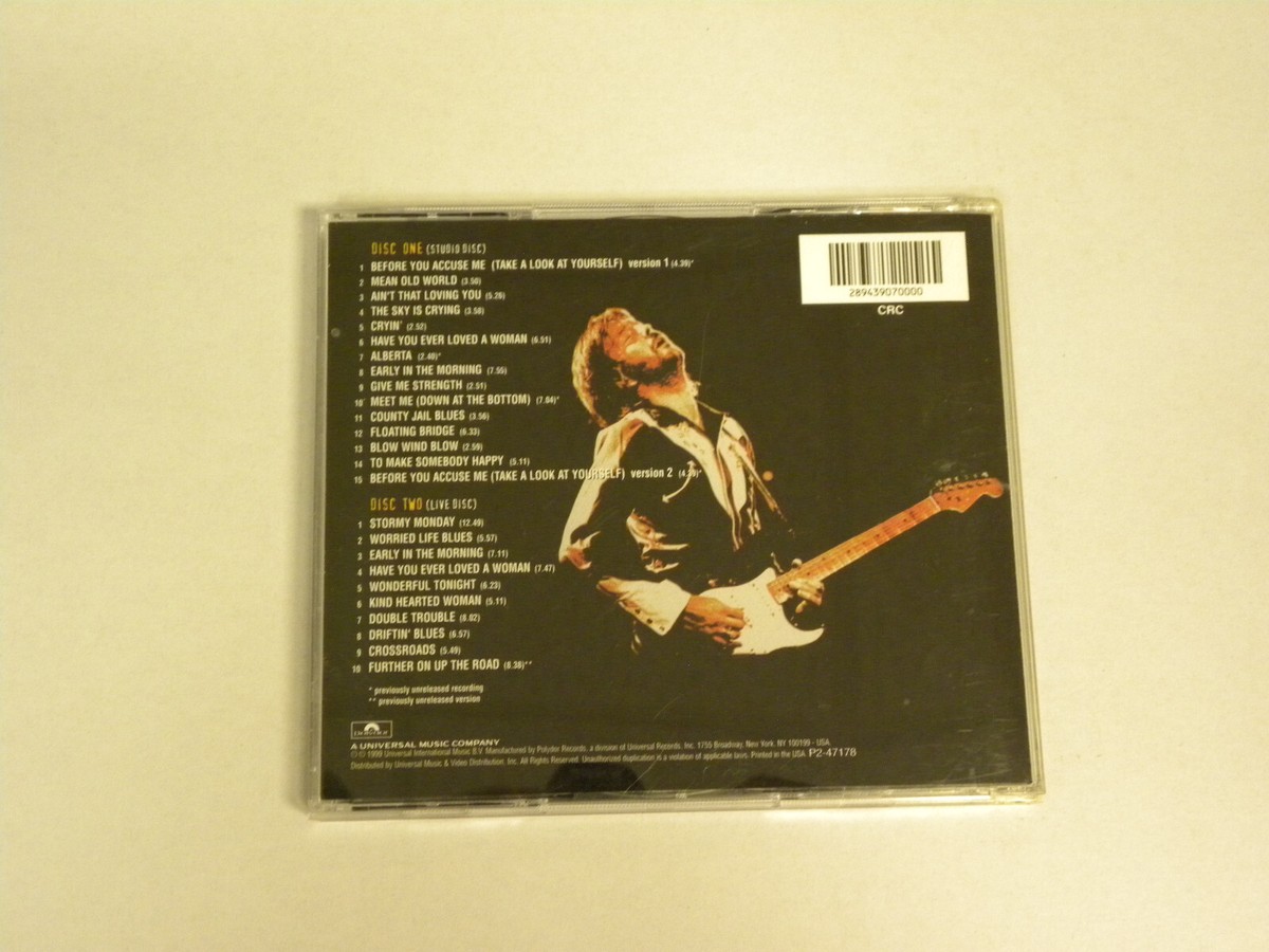 Eric Clapton-Blues (Universal 1999 2 Disc CD) | eBay