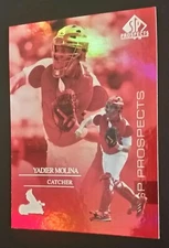 2004 Upper Deck SP Prospects Yadier Molina Rookie RC #140 -FOIL- Red Hot Beauty!