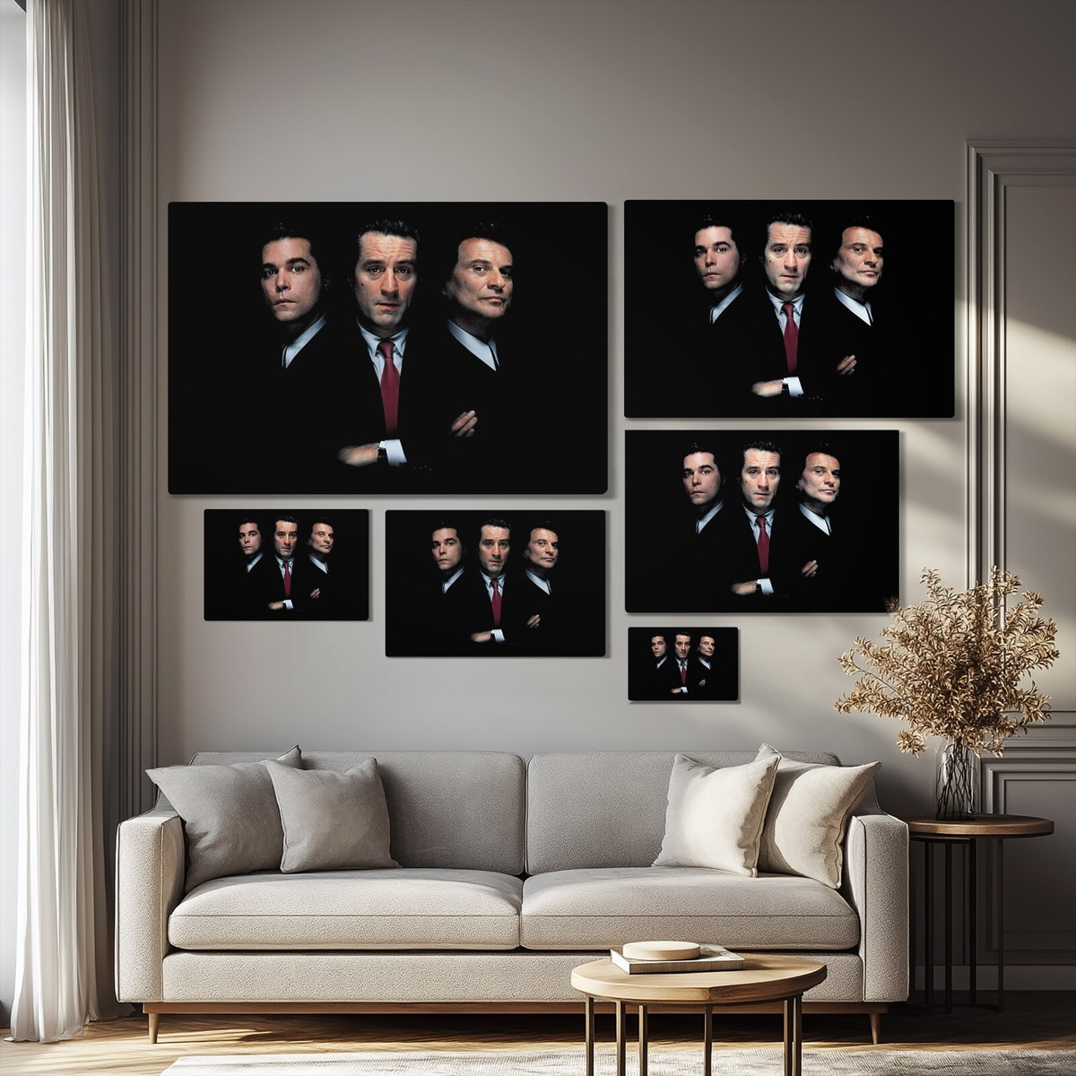 Poster the goodfellas Les Affranchis Martin Scorsese / Affiche cinéma / Mafia / Affiche film - France