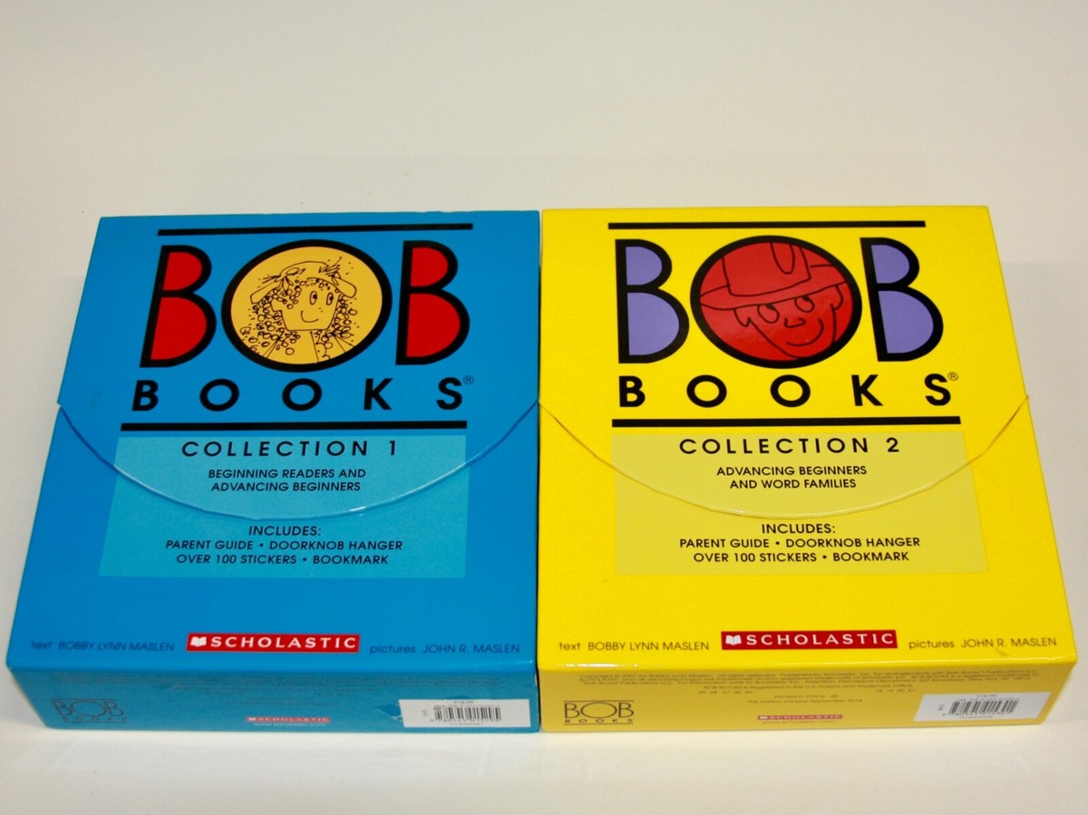 2 Box Cases of BOB Books Collection 1-2 Beginning Advanced Readers