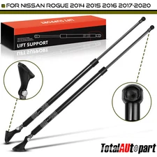 2x Manual Liftgate Lift Support Shock Strut for Nissan Rogue 14-20 Rear Tailgate