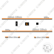 Fits Ditch Witch 255SX Decal Kit Trencher - WITH TRAILER DECALS!