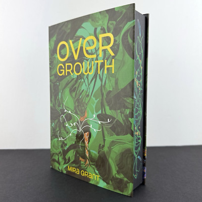 Mira Grant Overgrowth Owlcrate Special Edition Beautiful Stenciled Edges
