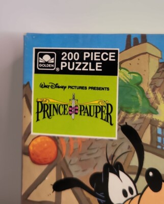 Vintage Golden 200 Piece Puzzle Walt Disney Mickey Mouse