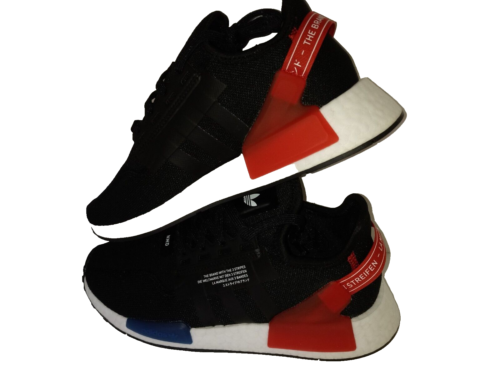 Adidas NMD_R1 V2 J Low GS Sport-Laufschuhe SCHWARZ GW3553 GRÖSSE 7Y - Bild 3 von 8