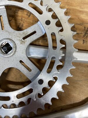 Ofmega Rennrad Kurbel Garnitur 52 / 42 Z. Länge 170 mm (Gebraucht) in