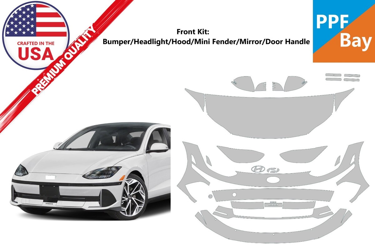 Partial Hood Fender and Mirror Kit | HYUNDAI IONIQ 6 2023 Partial Hood Fender and Mirror Kit | HYUNDAI IONIQ 6 2023