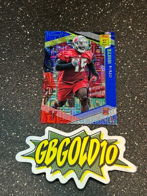 2019 Panini Elite Devin White #129 Red White Blue Mojo /10 Rookie RC