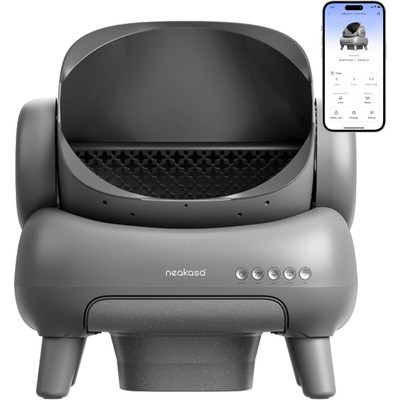 M1 Open-Top Self Cleaning Cat Litter Box Automatic Cat Litter Box w/ APP Control