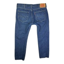 Levi's 40x32 502 100 Cotton Blue Jeans Button Fly