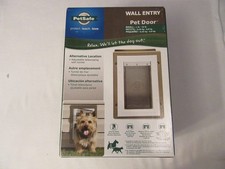 PetSafe Wall Entry Aluminum Pet Door Small Dog 1lb-15lb PPA11-10915 SEALED BOX