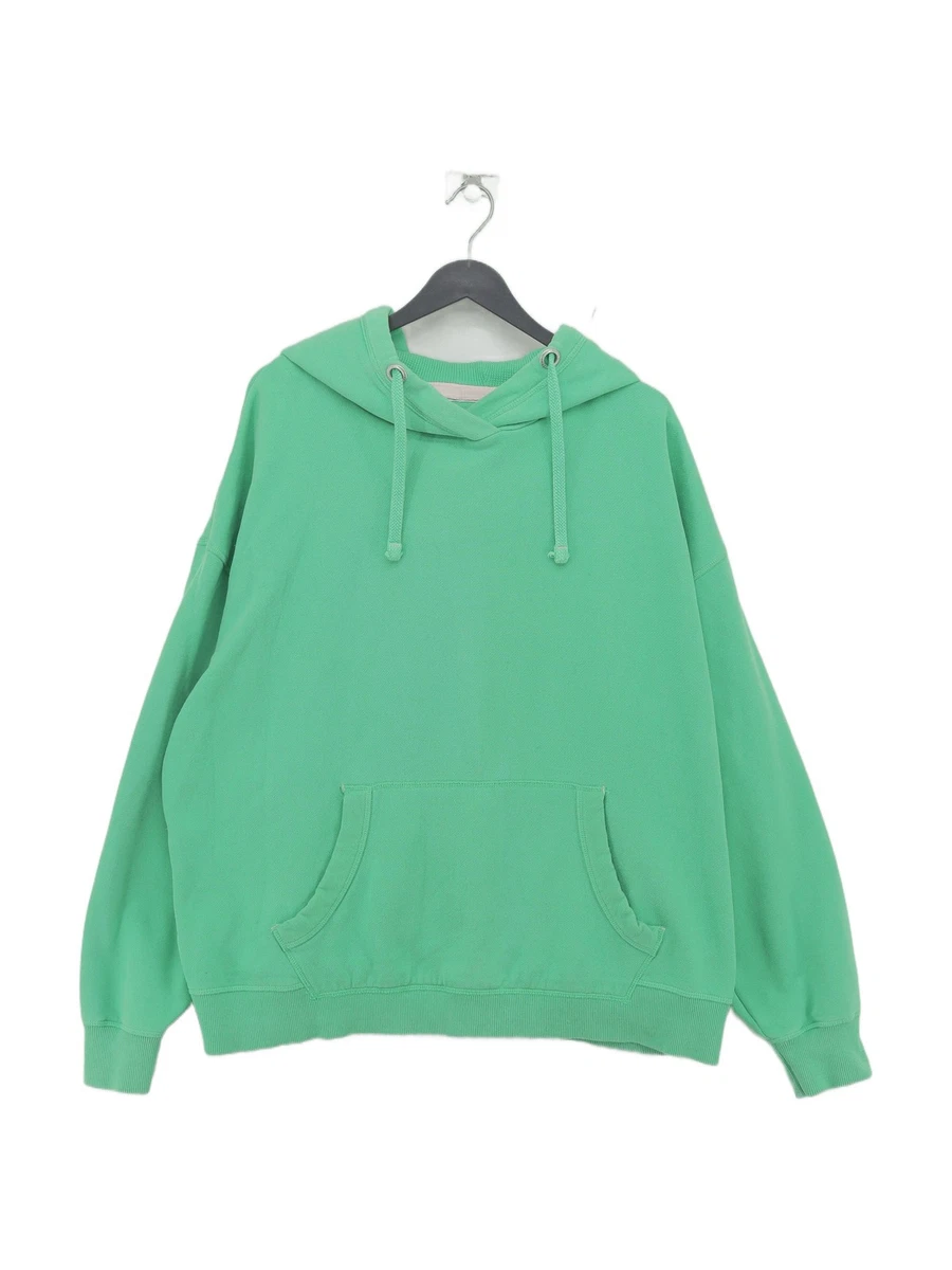 Pull Capuche Femme Fat Face - Taille 10 - Vert Colorblock - Coton - Occasion