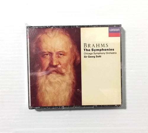 Brahms : The Symphonies - Chicago Symphony Orchestra , Solti - 4-CD Set - NEW