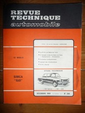 Revue technique Talbot 1501