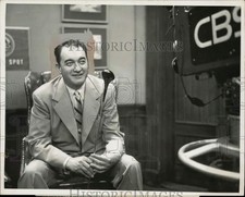 1951 Press Photo Mel Allen host of 