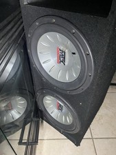 MTX Terminator TNE212D Double 12" Subwoofer Enclosure Universal Fit