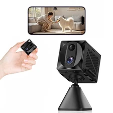 Mini Camara Espia Inteligente 4K HD WiFi Inalambrica Recargable Para Seguridad