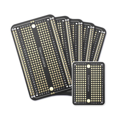 ElectroCookie Prototype PCB Solderable Breadboard for Electronics Projects Co...
