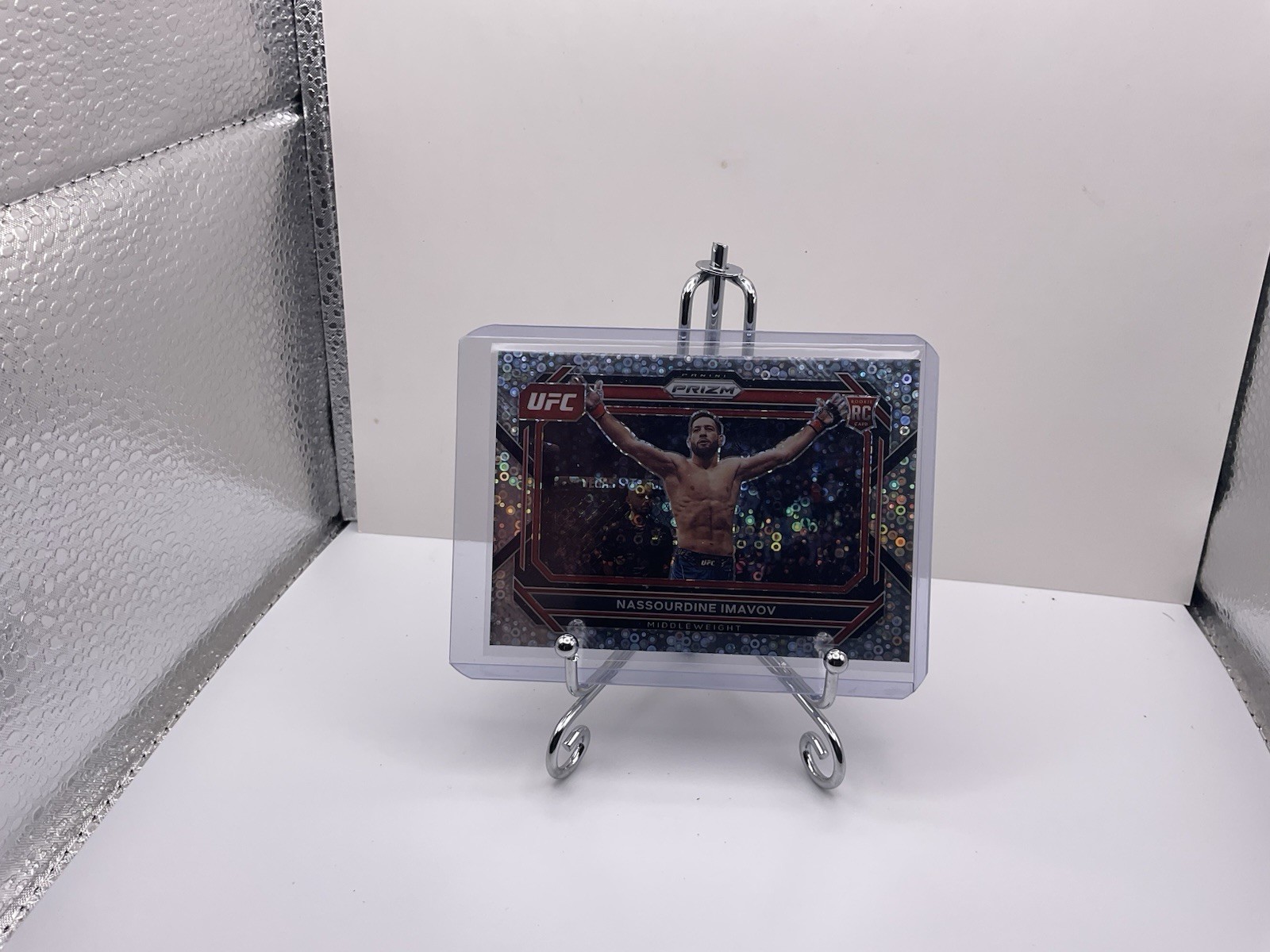 2023 Panini Prizm UFC - Nassourdine Imavov #39 Under Card Prizm (RC)