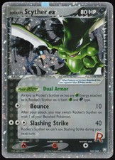 Rocket's Scyther ex 102/109 Team Rocket Returns Holo Rare EX Pokemon Karte - MP