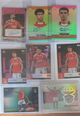 Topps Benfica Team Set 2025-26 Auto Numbered Boxhit Bundle