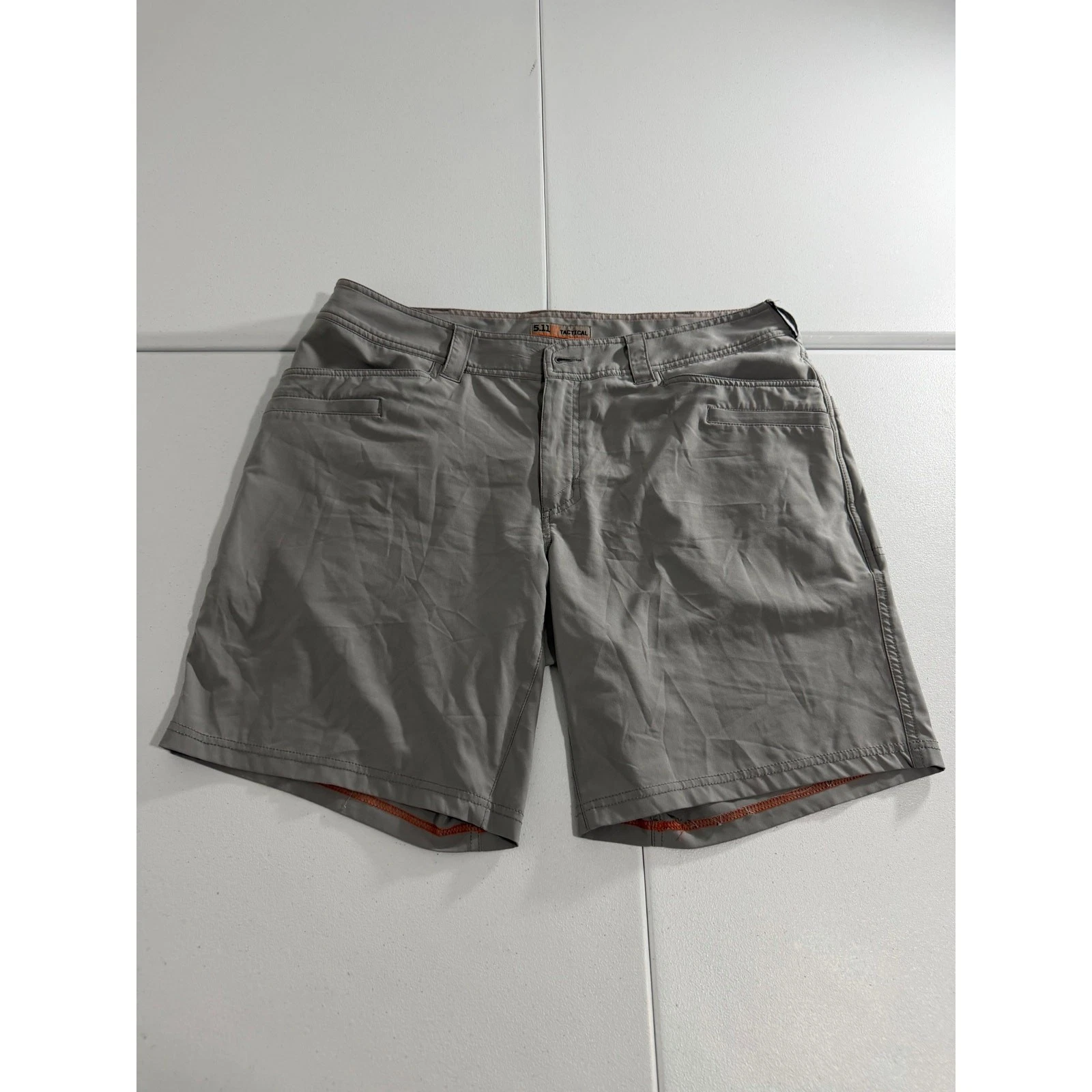 5.11 Tactical Men's Shorts Size 36 Gray Lightweight Hiking Outdoor EDC