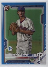 2021 Bowman Draft 1st Edition Blue Foil 8/150 Mick Abel #BD-72 19jd