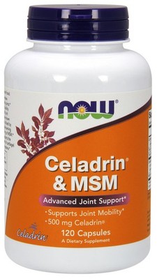 NOW Foods Celadrin & MSM, 500mg - 120 capsules (233,25 EUR/kg)
