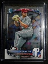 2025 Bowman Draft Chrome - Gage Wood #BDC-4 (RC)