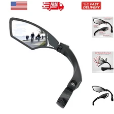 Eco-Friendly Handlebar Bike Mirror with Adjustable HD Blast-Resistant Lens
