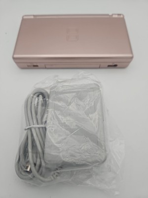 Nintendo DS Lite - Metallic Pink - JPN Region Free - Tested & Working (NOTES)