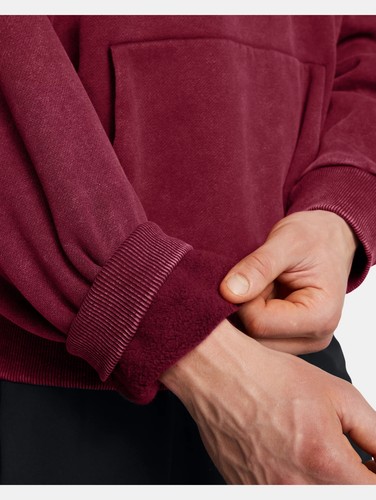 Under Armour Men's L Icon Heavyweight Fleece Wash Oversized Hoodie 1386552 $120 - Picture 4 of 9