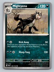 Mightyena 106/162 Temporal Forces Common