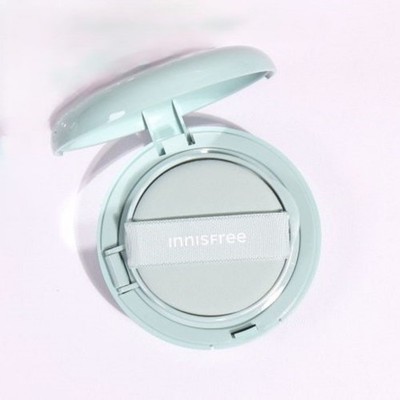 innisfree No-Sebum Powder Cushion 14g SPF 35 PA++ #48 hours cover K-Beauty