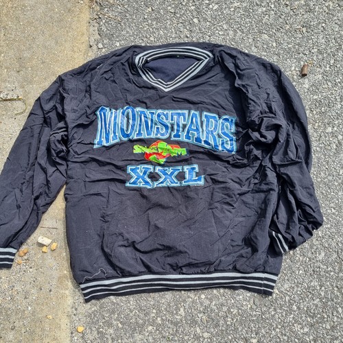 Vintage 1996 Space Jam Monstars Pullover Warm Up Jacket 90s XL