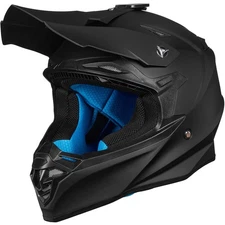 ILM Refurbished Black Adult Helmets ATV Motocross Off-Road Dual Sport DOT 216