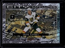 2024-25 Upper Deck Series 1 Jack Eichel City Satellites Black #CS-5 Vegas