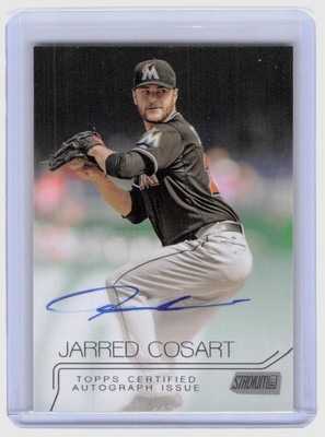 2015 Stadium Club #SCA-JC Jarred Cosart Autographs